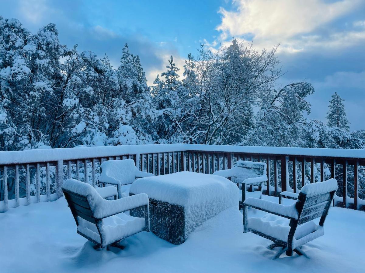 Stunning Log Cabin With Great Views, Firepit, Deck Near Twain Hart Sonora Exterior foto