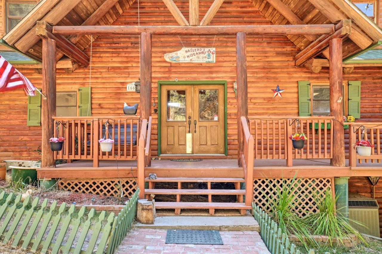 Stunning Log Cabin With Great Views, Firepit, Deck Near Twain Hart Sonora Exterior foto